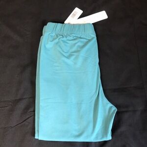 NWT SweetLegs Leggings 'Teal Or No Teal' Petite Leggings; Stretchy